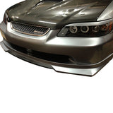 98-02 Accord 4Dr HC1 Front Bumper Lip Spoiler - Matte Black PP CF Texture