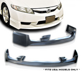 09-11 Honda Civic 4Dr Sedan USDM only Front Bumper Lip Spoiler Mugen Style