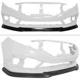 19-20 Honda Civic GT Style Front Bumper Lip Spoiler - PU