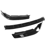 19-20 Honda Civic IK Style Front Bumper Lip Splitter - Carbon Fiber Look