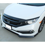 19-20 Honda Civic IK V2 Style Front Bumper Lip - Carbon Fiber Print