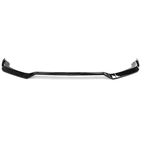 19-20 Honda Civic IK V2 Style Front Bumper Lip Splitter - Gloss Black