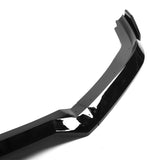 19-20 Honda Civic IK V2 Style Front Bumper Lip Splitter - Gloss Black