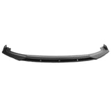 19-20 Honda Civic IK V3 Style Front Bumper Lip Spoiler 2PC - Matte Black