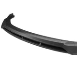 19-20 Honda Civic IK V3 Style Front Bumper Lip Spoiler 2PC - Matte Black