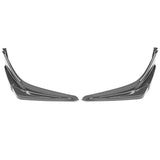 19-20 Honda Civic Modulo Style Front Splitter Side Apron - Carbon Fiber Print