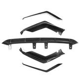 22- Honda Civic 11th Gen IK Front Bumper Lip Spoiler - Carbon Fiber Print PP