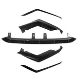 22- Honda Civic 11th Gen IK Front Bumper Lip Spoiler - Gloss Black PP 3PCS