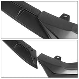 2022 Honda Civic Sedan Front Bumper Lip Spoiler - PP Matte Black  3PC