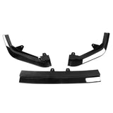 22-23 Honda Civic 11th Gen 4-Door RS Front Bumper Lip - Gloss Black 3PCS