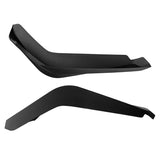 21-22 Honda Civic 11th HPD Style 2PCS Front Bumper Splitters - Matte Black PP