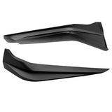 21-22 Honda Civic 11th HPD Style 2PCS Front Bumper Splitters - Matte Black PP