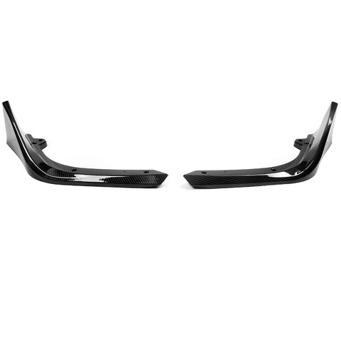 22- Honda Civic 4-Door MD Front Bumper Lip Splitter - Carbon Fiber Print 2PCS