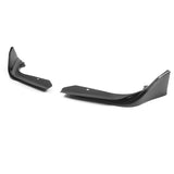 22- Honda Civic 4-Door MD Style Front Bumper Lip Splitter -  Gloss Black PP 2PCS