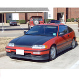 90-91 Honda CRX Si Coupe Type R Front Bumper Lip Spoiler - PU