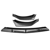 21-22 Hyundai Elantra 4DR Sedan Front Bumper Lip - Carbon Fiber Print PP 3PC