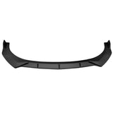 21-22 Hyundai Elantra 4DR Sedan Front Bumper Lip Spoiler - Matte Black PP 3PC