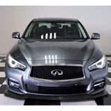 14-17 Infiniti Q50 IK V6 Style Front Bumper Lip - PU