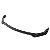 18-22 Infiniti Q50 Base Premium Front Bumper Lip Spoiler - Gloss Black PP 3PC