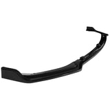 18-22 Infiniti Q50 Base Premium Front Bumper Lip Spoiler - Gloss Black PP 3PC