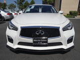 14-17 Infiniti Q50 Q50S Sport Model Front Bumper Lip - PU