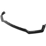 18-22 Infiniti Q50 Sport Front Bumper Lip Chin Spoiler - Gloss Black PP 3PC