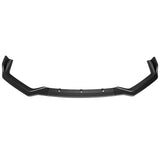 18-22 Infiniti Q50 Sport Front Bumper Lip Chin Spoiler - Matte Black PP 3PC