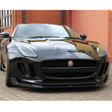 14-20 Jaguar F-Type Front Lip Air Chin Splitter - Carbon Fiber