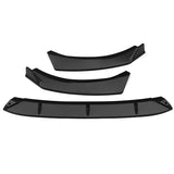 21-22 Kia Optima K5 Front Bumper Lip Lower Chin Spoiler - Matte Black PP 3PC
