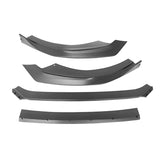 21-22 Kia K5 GT-Line RD Style Front Bumper Lip Spoiler - Matte Black PP 4PC