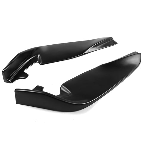 13-15 Lexus GS350 IK Style Front Bumper Lip Spoiler - Matte Black PP