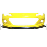 17-19 Subaru BRZ Front Bumper Lip IK V6 Style - PU