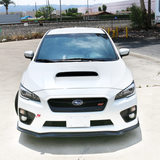 15-17 Subaru Impreza WRX STI CS Style Front Bumper Lip Unpainted - PP