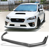 15-17 Subaru Impreza WRX STI CS Style Front Bumper Lip Unpainted - PP