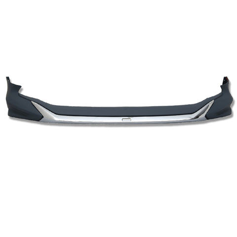 18-19 Toyota Camry LE MD Style Front Bumper Lip With Chrome Trim