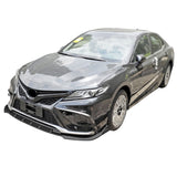 21-22 Toyota Camry SE Front Bumper Lip 3PCS PP Matte Black