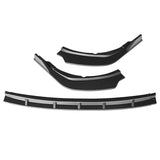 21-22 Toyota Camry SE Front Bumper Lip 3PCS PP Matte Black