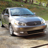03-04 Toyota Corolla Type R Front Bumper Lip Spoiler Splitter - PP