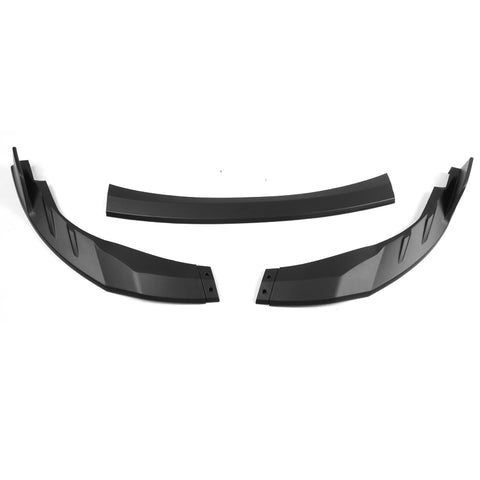 20-21 Toyota Corolla LE Front Bumper Lip Air Chin Diffuser Matte Black