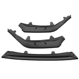 20-22 Toyota Corolla SE XSE 4D Matte Black 3PC Front Bumper Lip