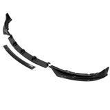17-23 Tesla Model 3 Front Bumper Lip Spoiler 4PC - Carbon Fiber Print