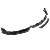 17-23 Tesla Model 3 Front Bumper Lip Spoiler 4PC - Carbon Fiber Print