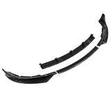 17-23 Tesla Model 3 Front Bumper Lip Spoiler Splitter 4PC - Gloss Black