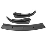 20-21 Tesla Y Front Bumper Lip Spoiler 3PCS PP Matte Black