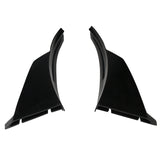 Universal IK Z06 Style Front Rear Bumper Lip Splitters Winglets Canards 2PC - PU