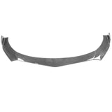 Universal B Style Front Bumper Lip Chin Spoiler Air Dam - Carbon Fiber Print