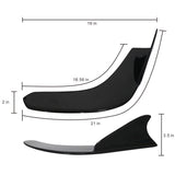 Universal Carbon Fiber Front Bumper Splitter Winglet Type 1