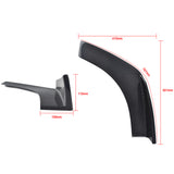 Universal Fit Front Rear Bumper Lip Splitters Winglets Canards 30x4 Inch 2PCs