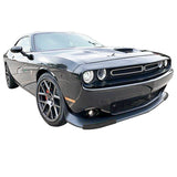 15-20 Dodge Challenger Scat Pack Front Lip Splitter Protector - Gloss Black