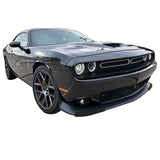 15-20 Dodge Challenger Scat Pack Front Lip Splitter Protector - Matte Black